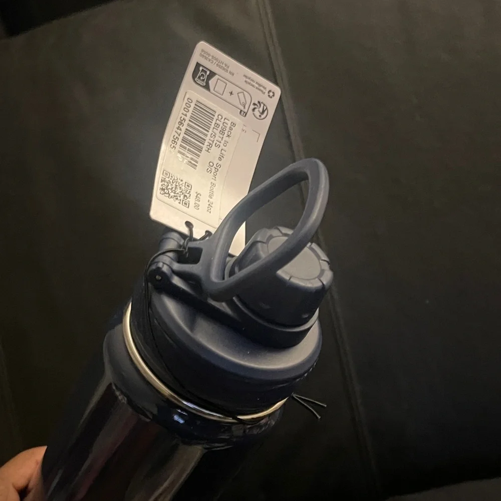 Lululemon Athletica Back to life Sport Water Bottle Club Blue Starch Blue 24oz - Picture 6 of 7